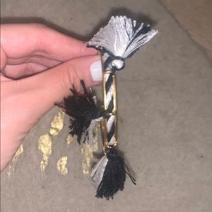 Madewell fringed bracelet